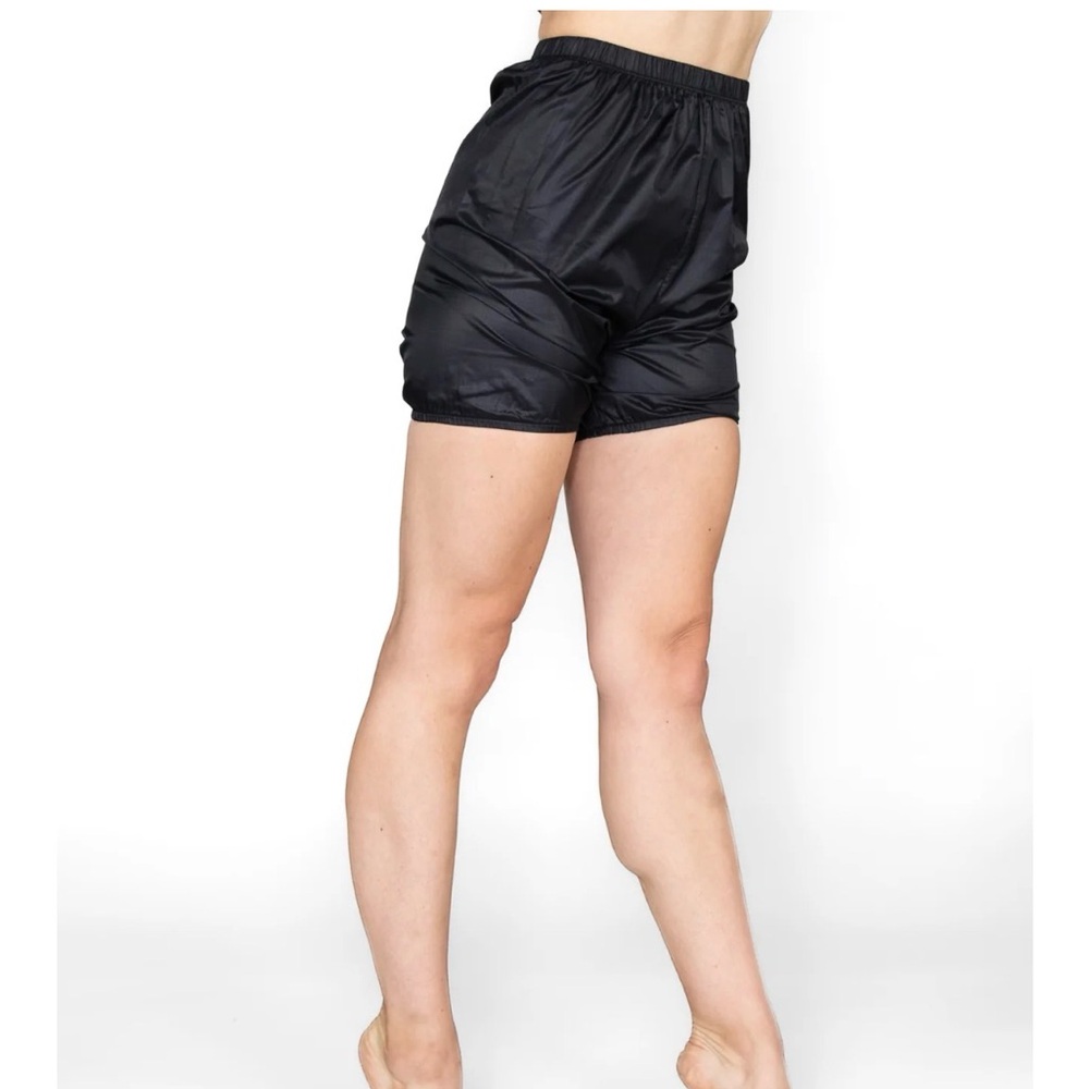 Body Wrappers Black Dance Shorts (Garbage bag Shorts)